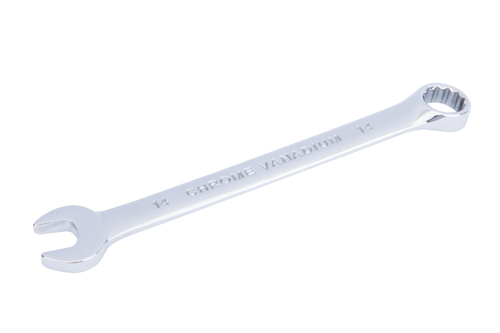 BlueSpot 14mm Fully Polished Chrome Vanadium Spanner 05216