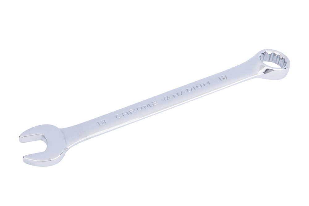 BlueSpot 18mm Fully Polished Chrome Vanadium Spanner 05224