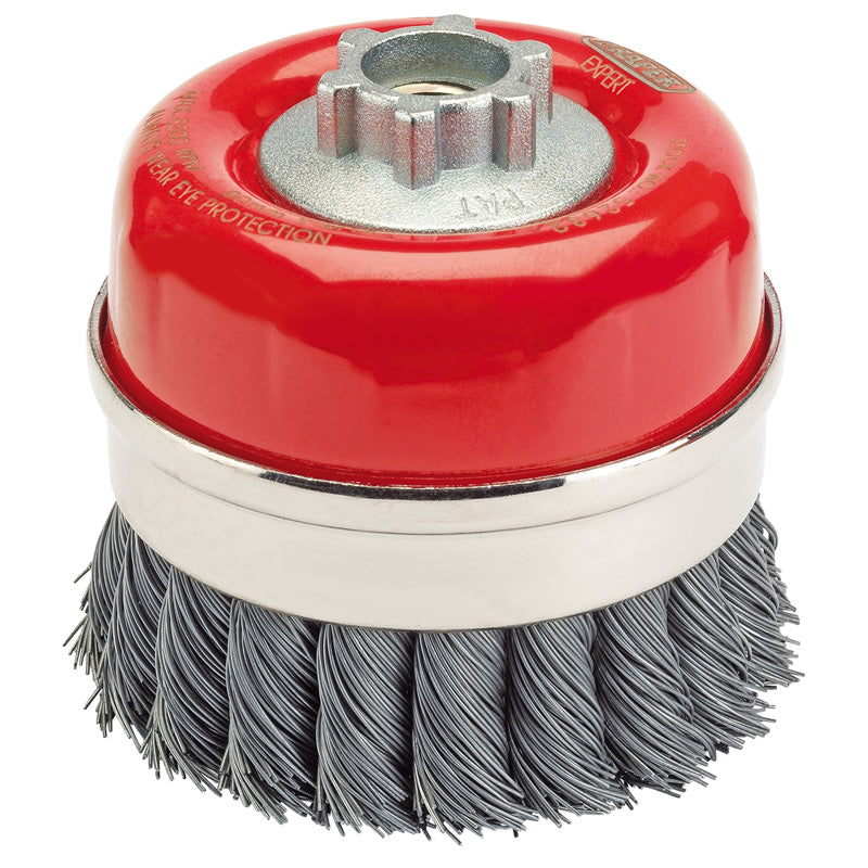 Draper Expert Crimped Wire Cup Brush, 125mm, M14 DRA-52638