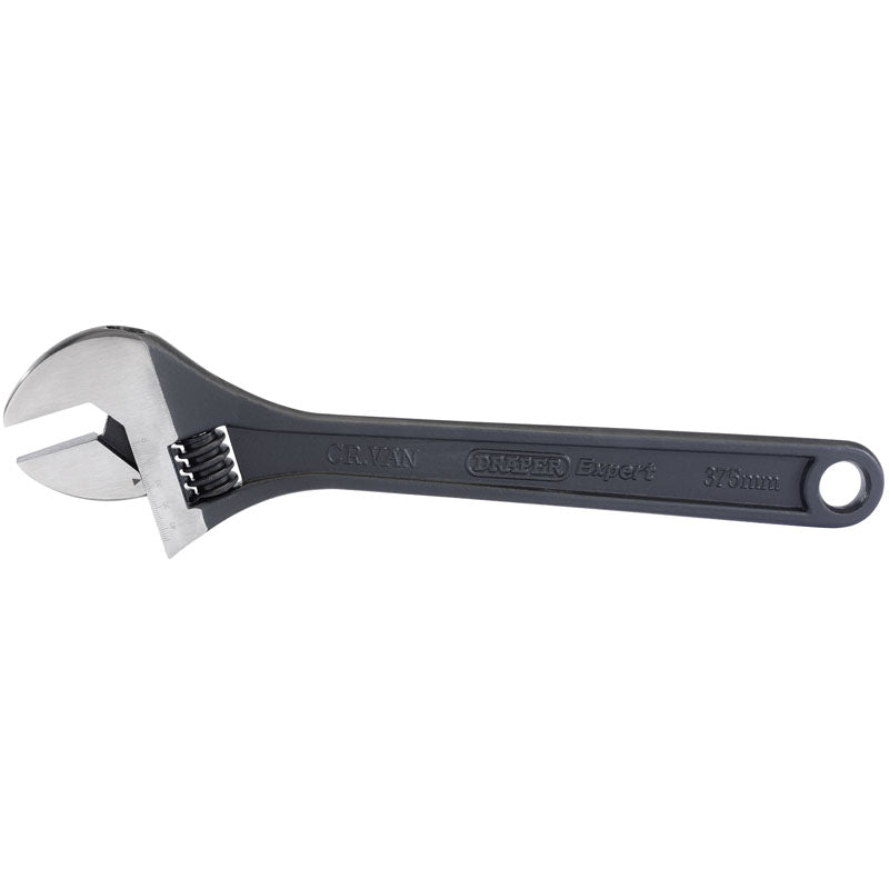 Draper Crescent-Type Adjustable Wrench with Phosphate Finish, 375mm DRA-52683