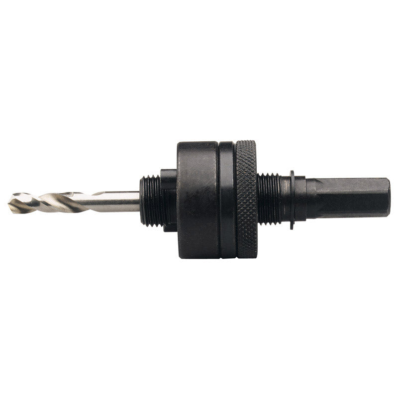Draper Locking Hex. Shank Holesaw Arbor with HSS Pilot Drill for Holesaws 32 - 210mm, 7/16" Thread DRA-52983