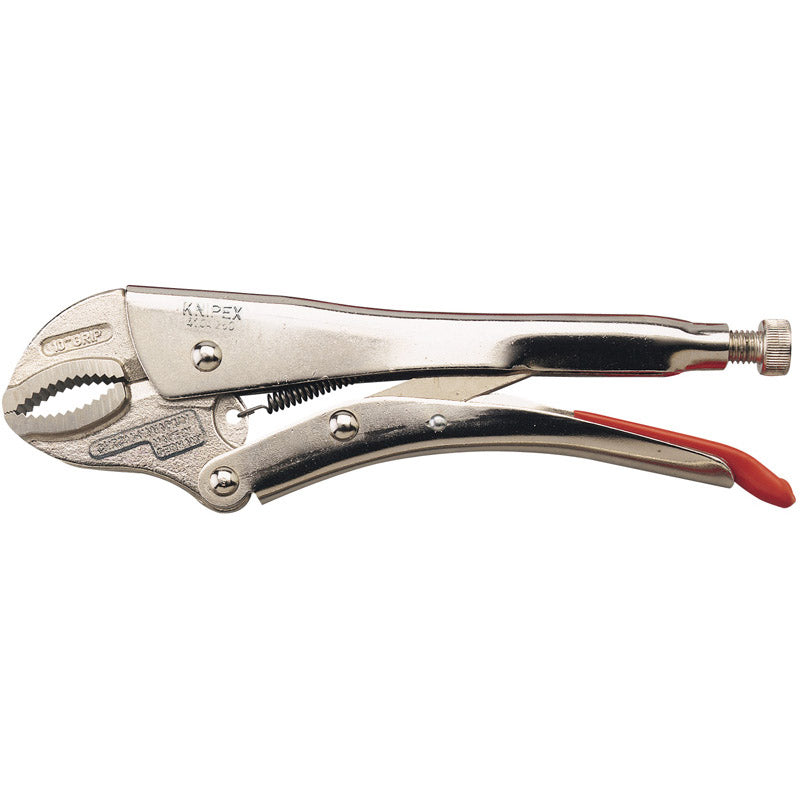 Knipex 41 04 250 Curved Jaw Self Grip Pliers, 250mm DRA-54217