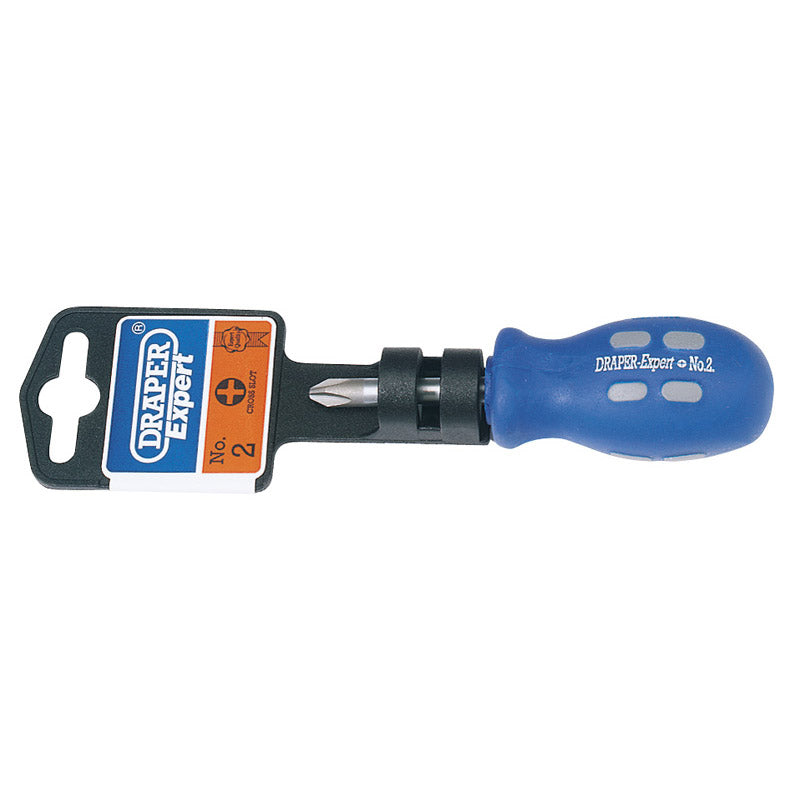 Draper Expert Cross Slot Mechanic's Screwdriver, No.2 x 38mm DRA-57449