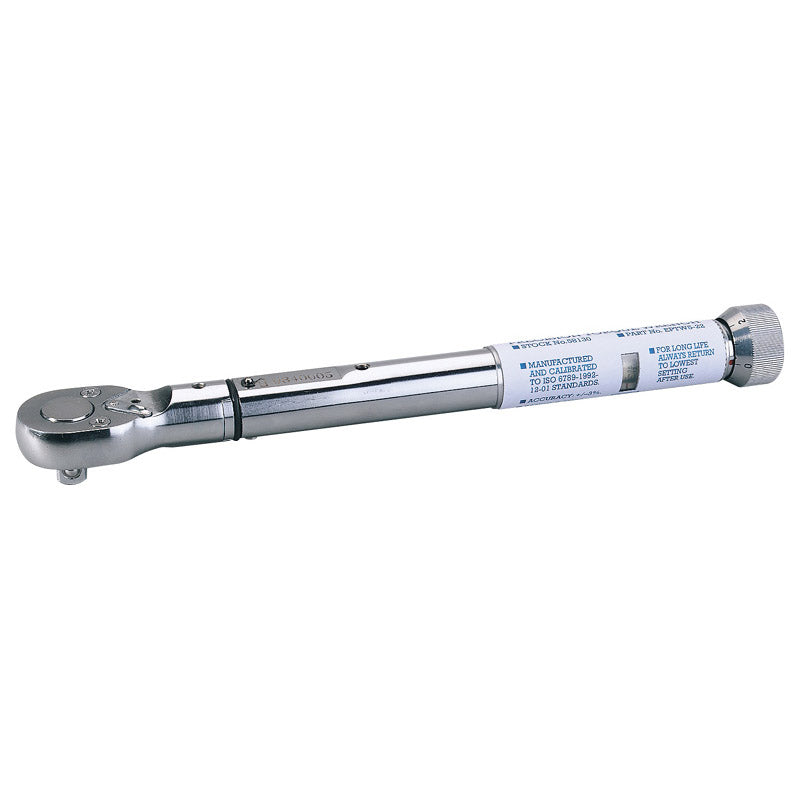 Draper Expert Precision Torque Wrench, 3/8" Sq. Dr., 5 - 22Nm DRA-58130