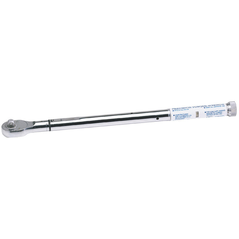 Draper Expert Precision Torque Wrench, 1/2" Sq. Dr., 50 - 180Nm DRA-58139