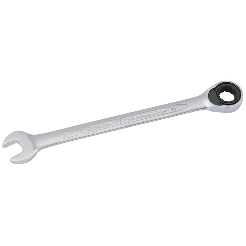Elora Metric Ratcheting Combination Spanner, 10mm DRA-58389