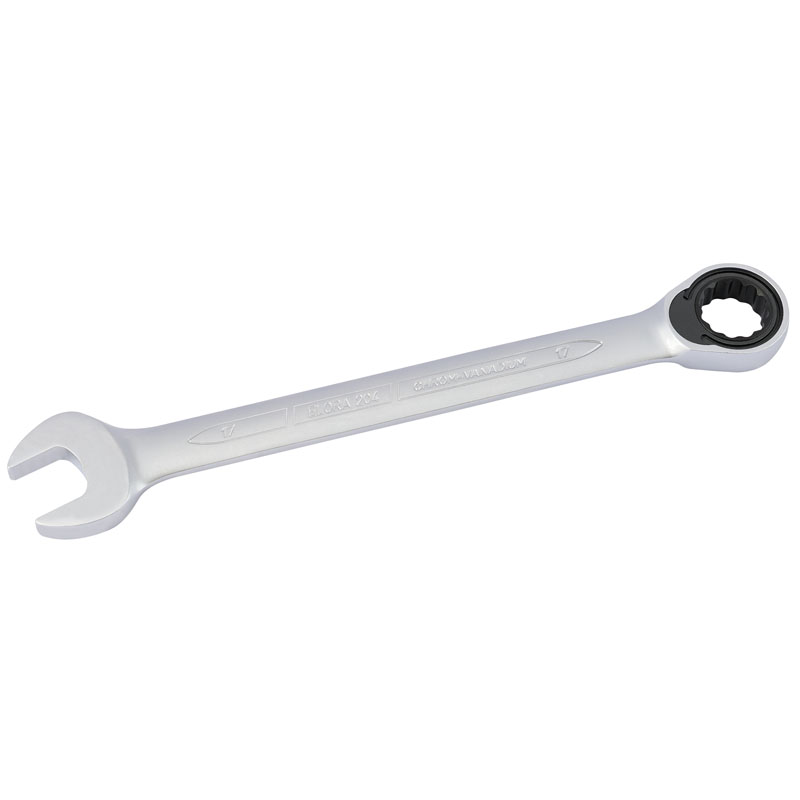 Elora Metric Ratcheting Combination Spanner, 17mm DRA-58600