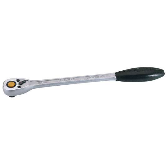 Elora Quick Release Soft Grip Reversible Ratchet, 1/2" Sq. Dr., 375mm DRA-58747