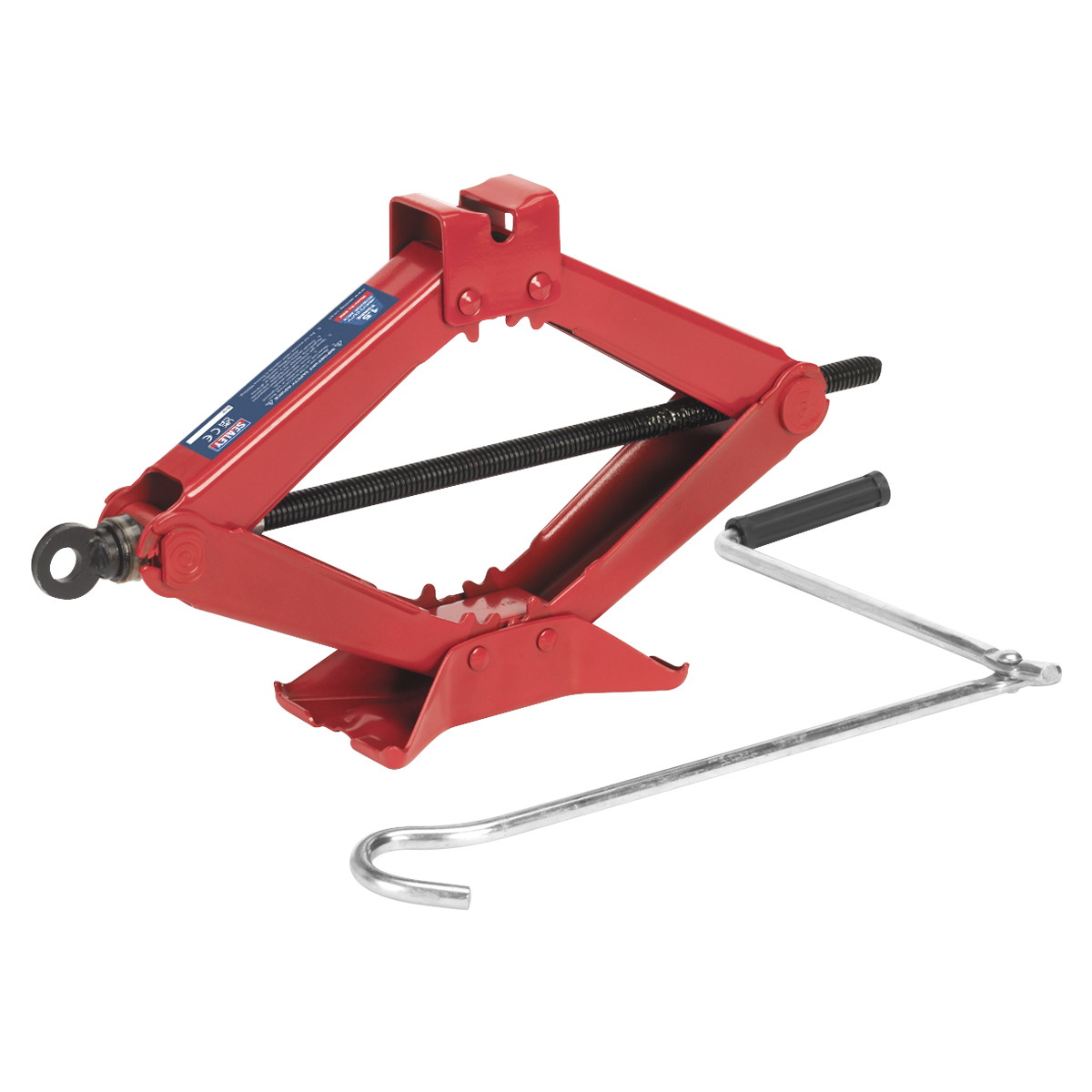 Sealey 1.5tonne Heavy-Duty Scissor Jack 58M