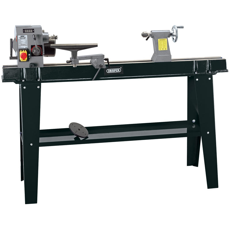 Draper Variable Speed Wood Lathe with Digital Display, 750W DRA-60990