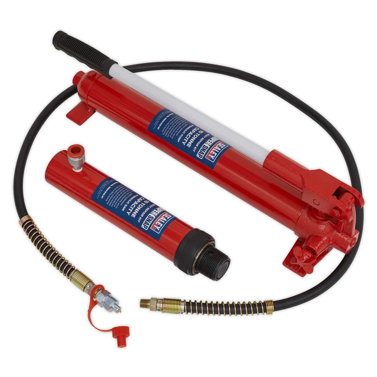 Sealey 10tonne Push Ram with Pump & Hose Assembly 610/45