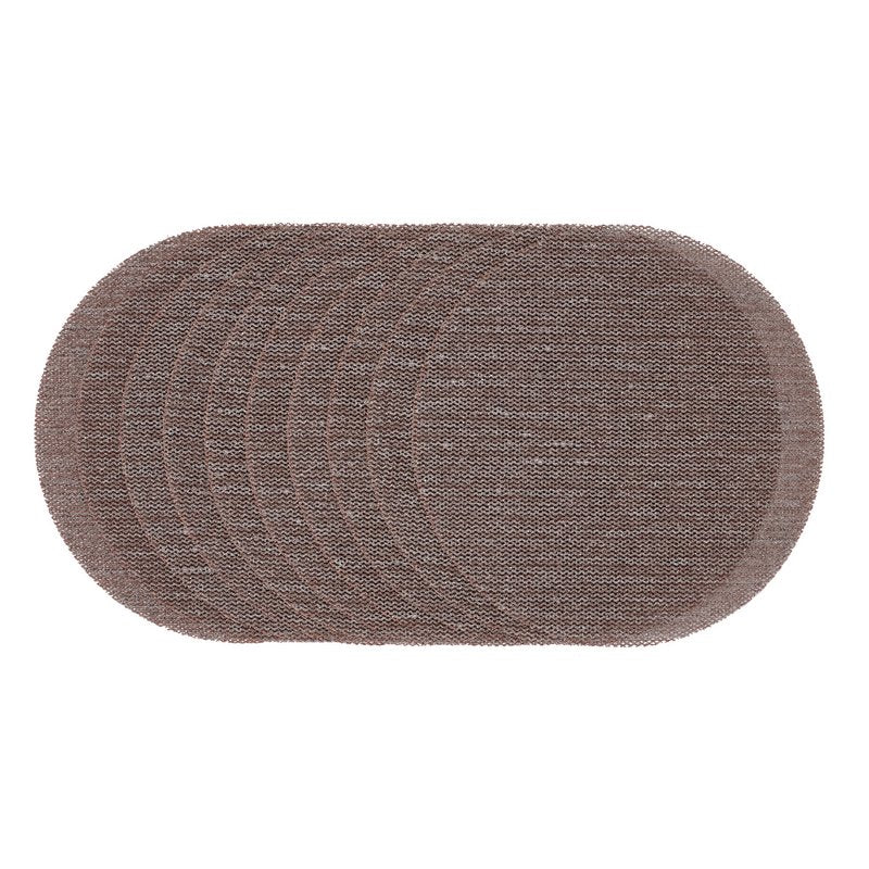 Draper Mesh Sanding Discs, 150mm, 80 Grit (Pack of 10) DRA-61012
