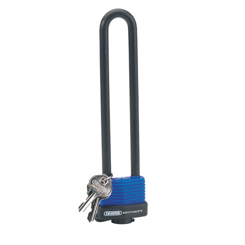 Draper U Bar Extra Long Shackle Lock with 2 Keys DRA-62952