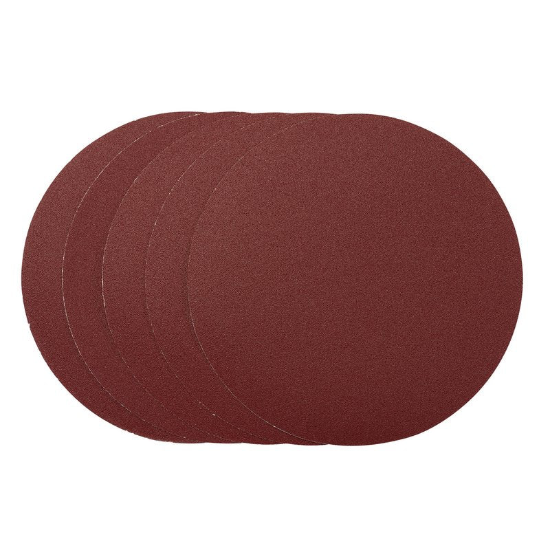Draper Sanding Discs, 200mm, PSA, 120 Grit, (Pack of 5) DRA-63031