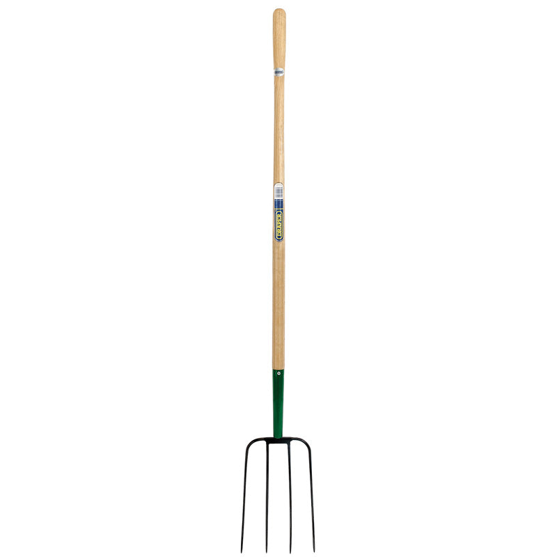 Draper 4 Prong Manure Fork with Wood Shaft DRA-63579