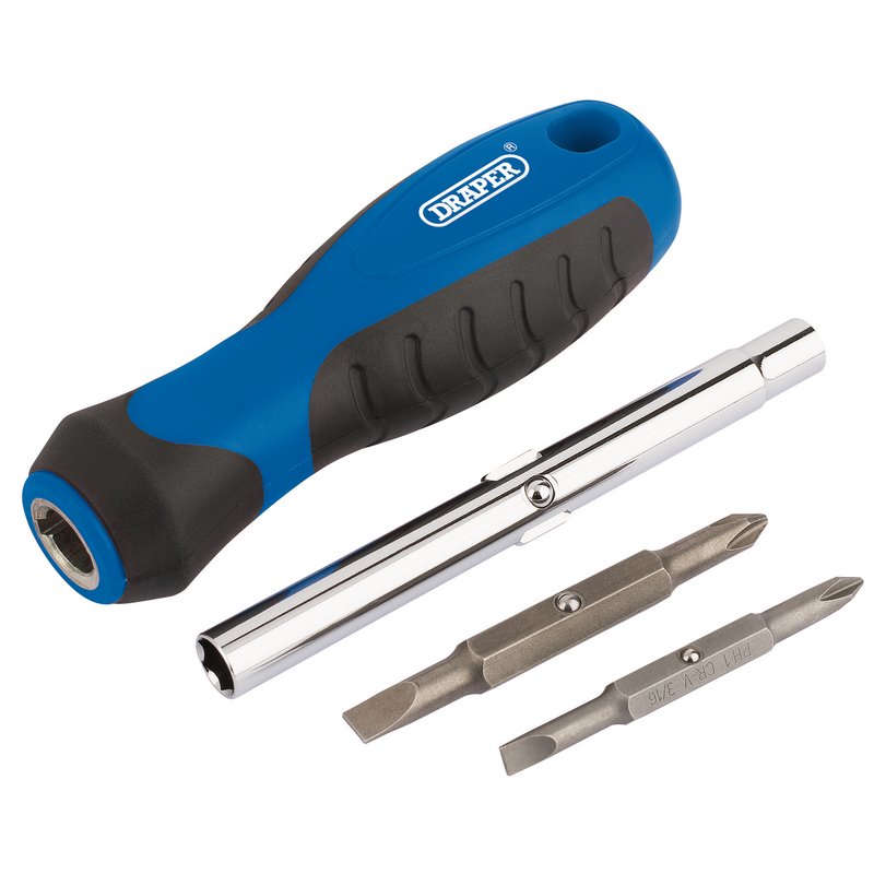 Draper 6-In-1 Multi-Tip Screwdriver Set DRA-63672