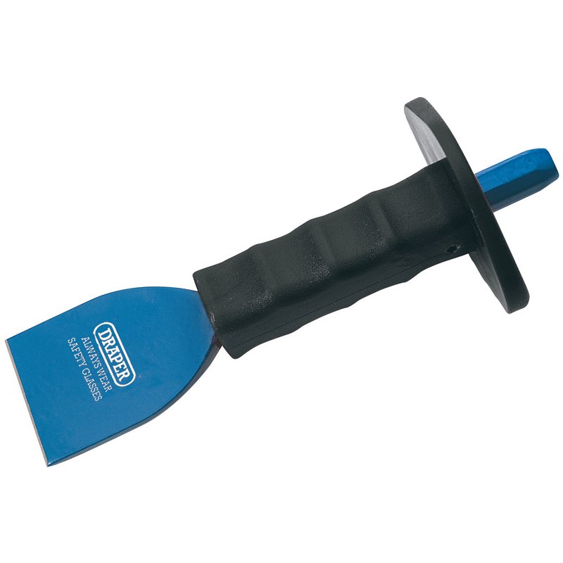 Draper Electrician's Bolster with Hand Guard, 225 x 60mm (Sold Loose) DRA-63752