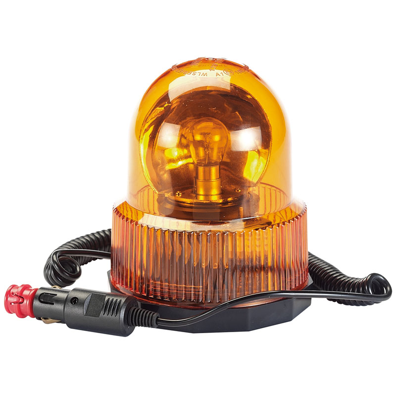 Draper 12V Magnetic Base Rotating Beacon, 300 Lumens DRA-63877