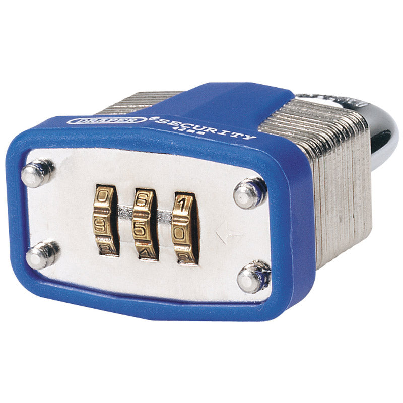 Draper Resettable Combination Padlock, 40mm DRA-64157