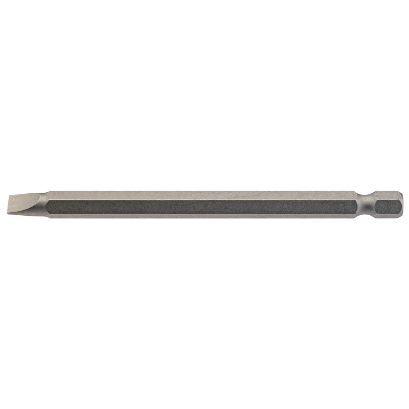 Draper Plain Slot Insert Bit, 6mm, 1/4" Hex, 100mm Long (Pack of 1) DRA-64347