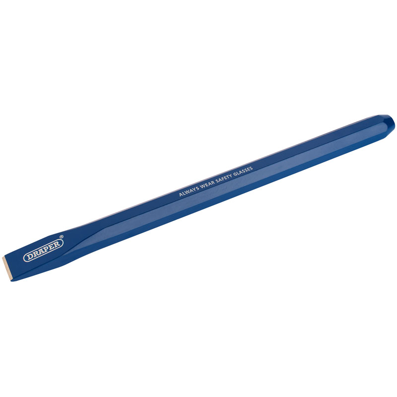 Draper Octagonal Shank Cold Chisel, 25 x 380mm (Display Packed) DRA-64838