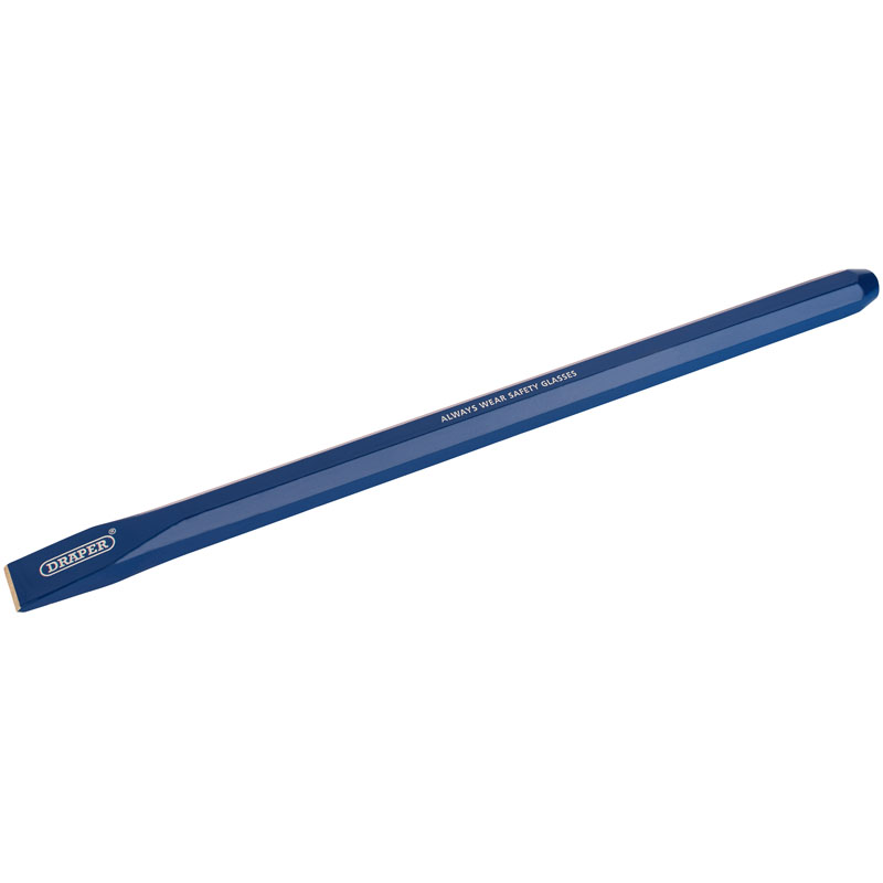 Draper Octagonal Shank Cold Chisel, 25 x 450mm (Display Packed) DRA-64850
