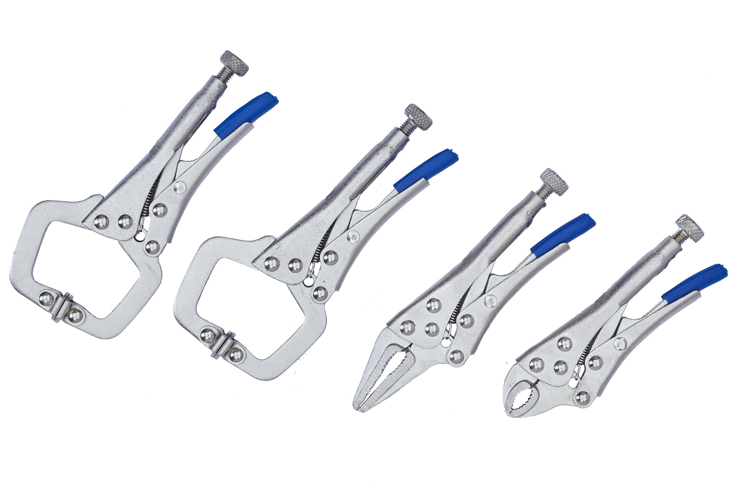 BlueSpot 4 PCE Mini Locking Plier Set 06529