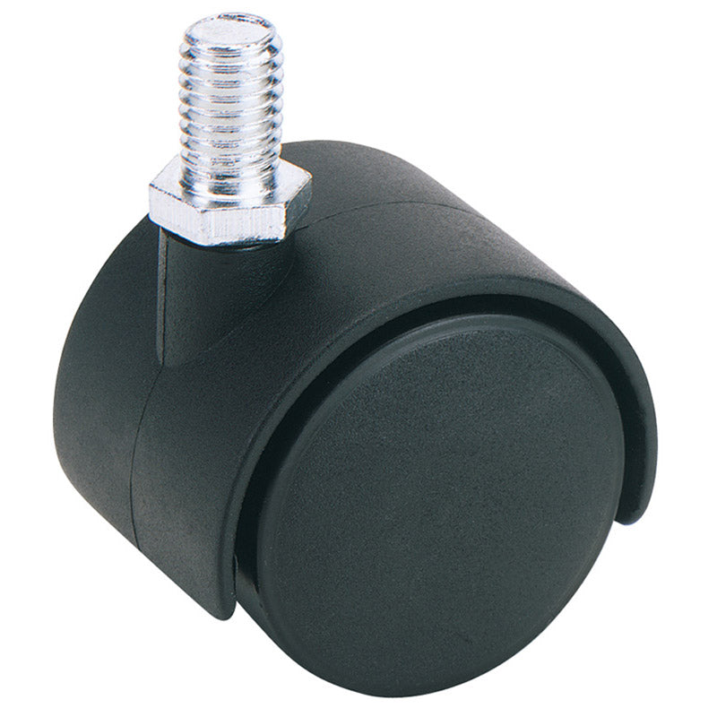 Draper Twin Nylon Bolt Castor, 40mm Diameter, S.W.L. 25kg DRA-65464