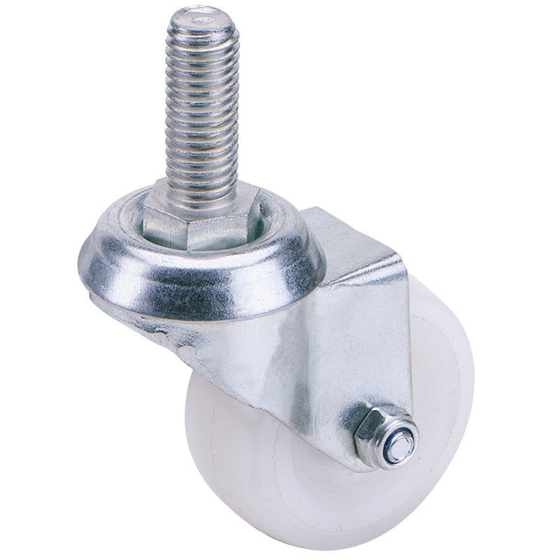Draper Swivel Bolt Fixing Nylon Wheel, 50mm Diameter, S.W.L. 50kg DRA-65494
