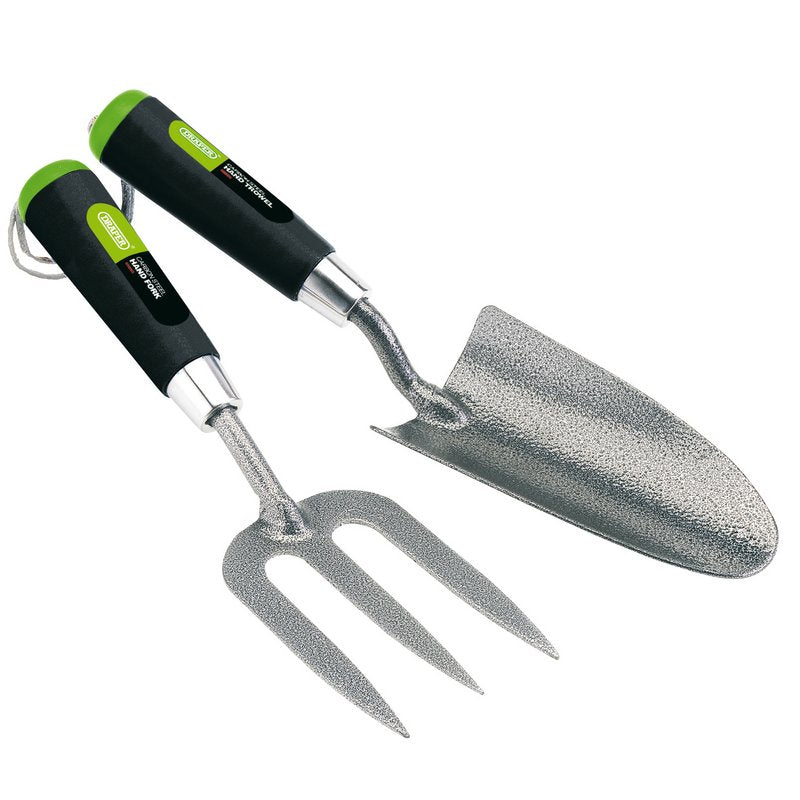 Draper Carbon Steel Heavy Duty Hand Fork and Trowel Set (2 Piece) DRA-65960