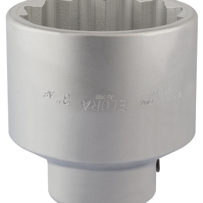 Elora Bi-Hexagon Socket, 3", 1" Sq. Dr. DRA-67517