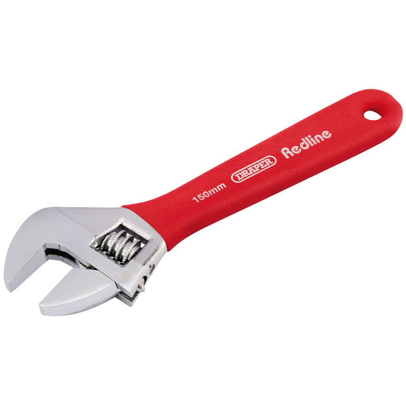 Draper Soft Grip Adjustable Wrench, 150mm, 19mm Capacity DRA-67589