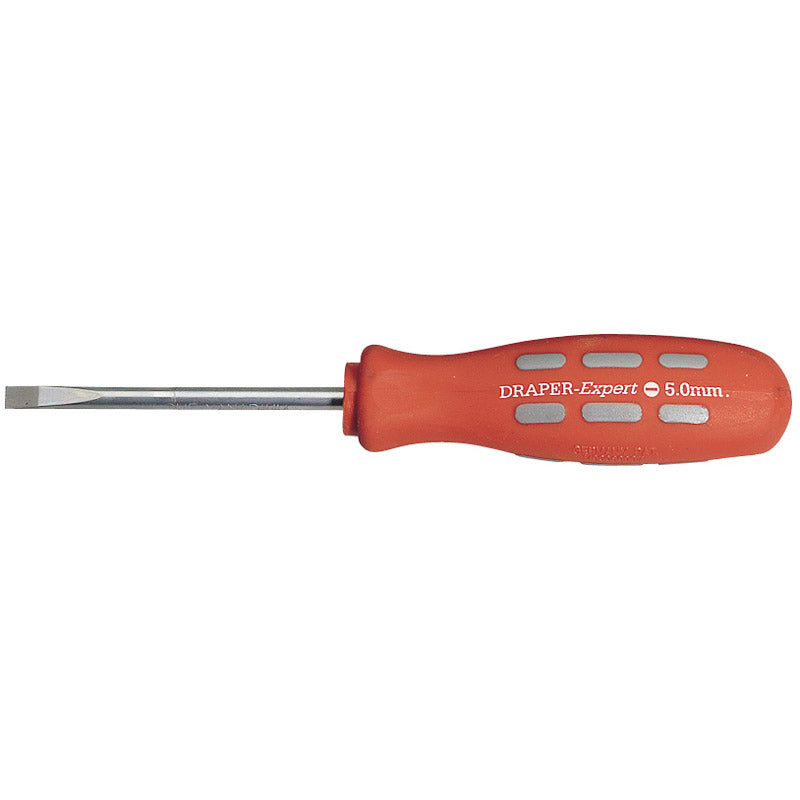 Draper Plain Slot Parallel Tip Mechanic's Screwdriver, 75 x 5.0mm (Sold Loose) DRA-67852