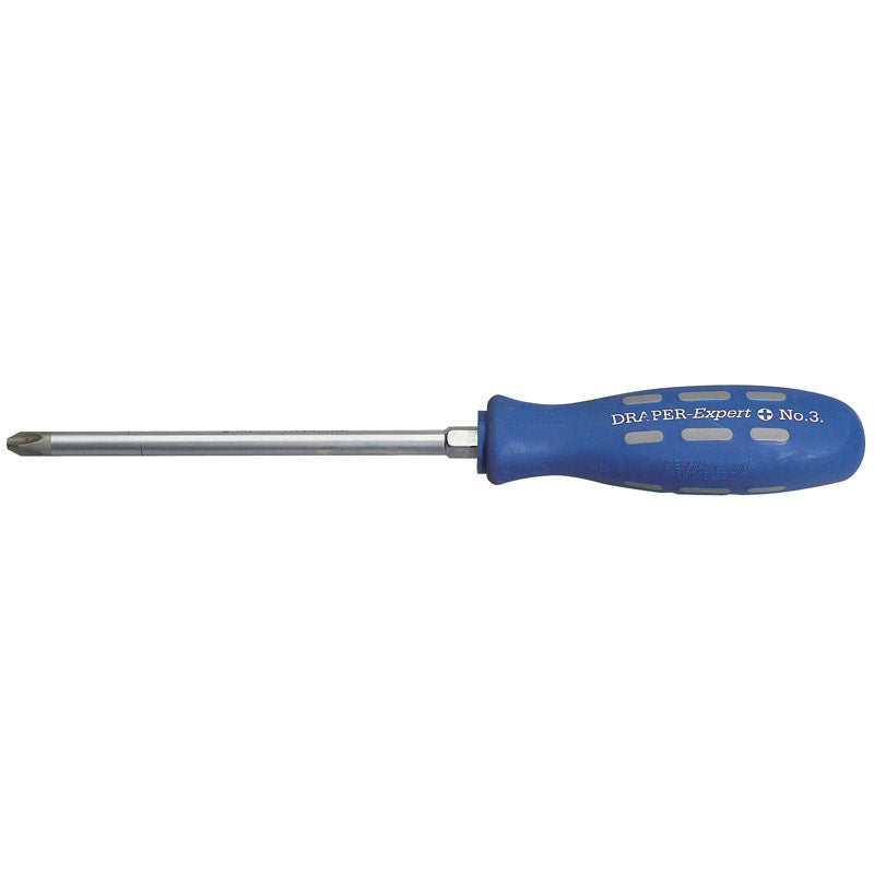 Draper Cross Slot Mechanic's Screwdriver, 150mm, No.3 (Sold Loose) DRA-67860