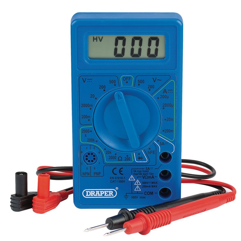 Draper Digital Multimeter DRA-68476