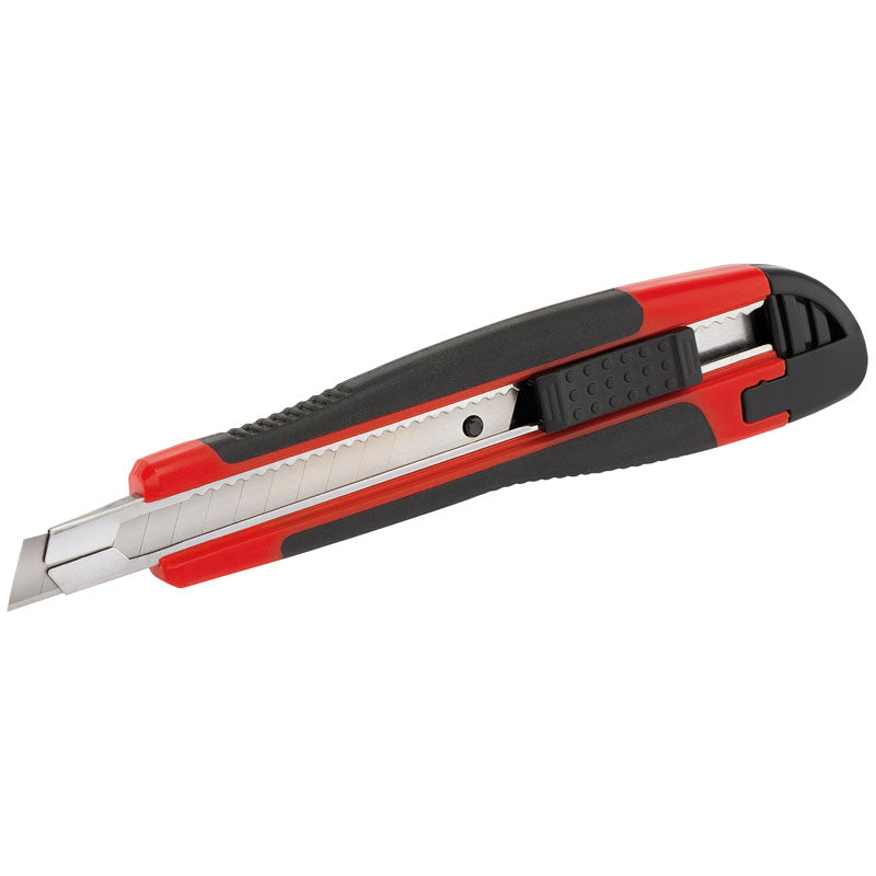 Draper Soft-Grip Retractable Trimming Knife, 9mm DRA-68666