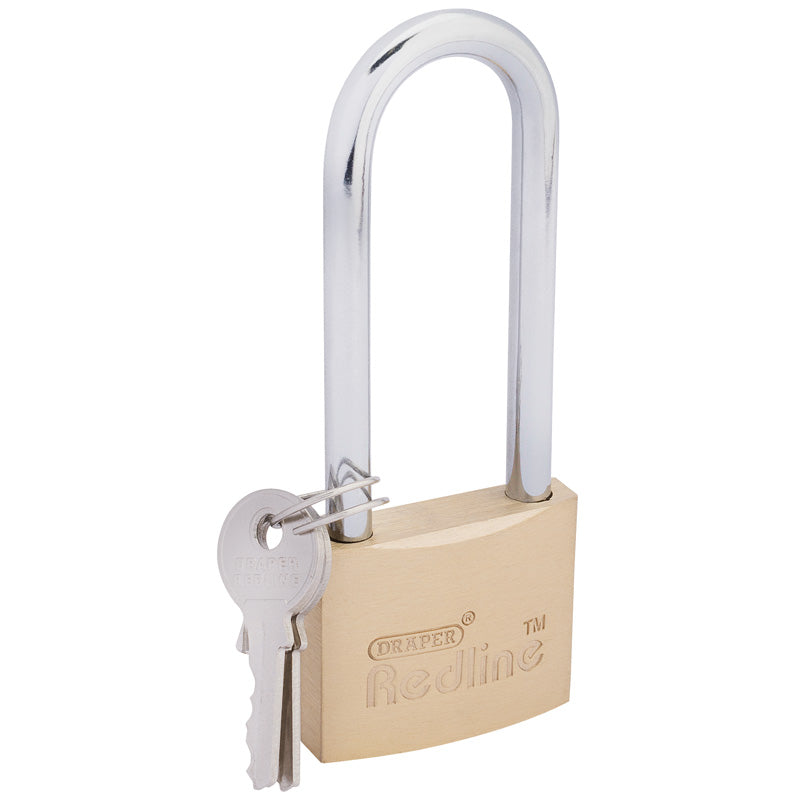 Draper Padlock, Long Shackle, 40mm DRA-68673