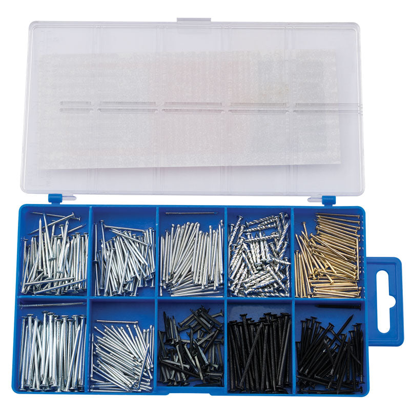 Draper Nail and Pin Assortment (485 Piece) DRA-69042