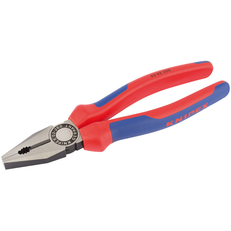 Knipex 03 02 200 SBE Combination Pliers - Heavy Duty Handle, 200mm DRA-69575