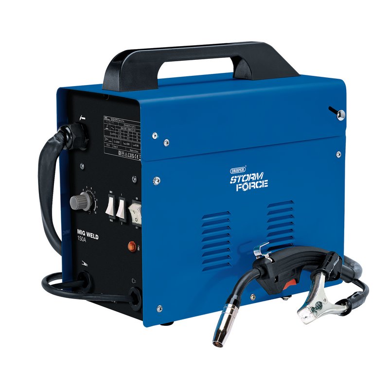 Draper Storm Force® ; Gasless MIG Welder, 150A DRA-70050