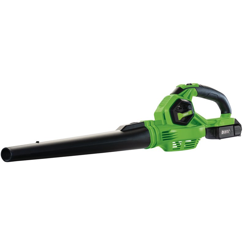 Draper D20 20V Leaf Blower, 1 x 2.0Ah Battery, 1 x Charger DRA-70526