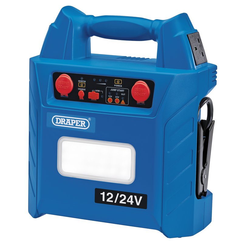 Draper 12/24V Jump Starter, 3000A DRA-70554