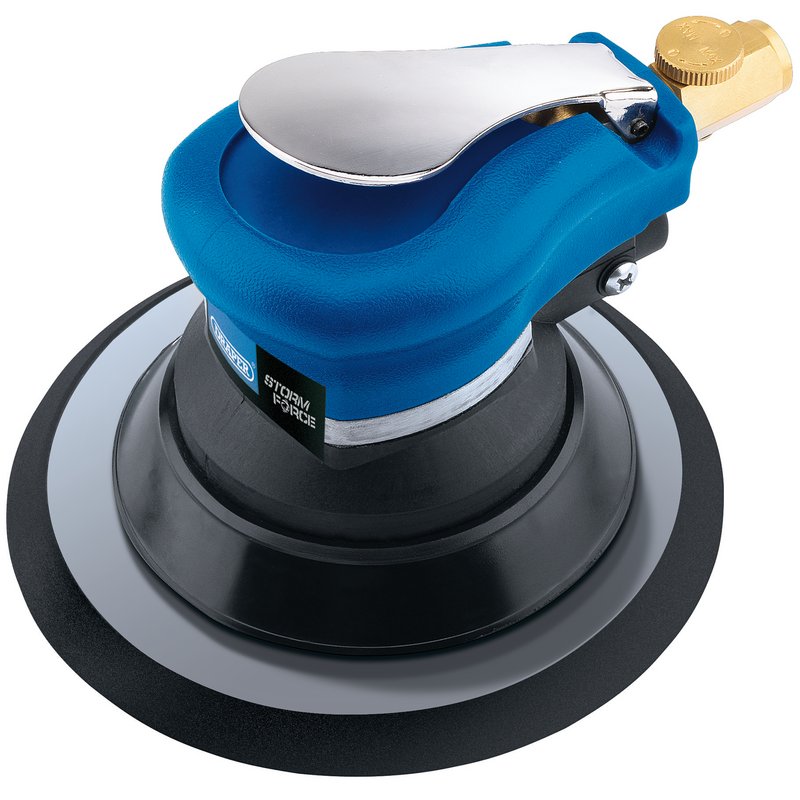 Draper Storm Force® ; Dual Action Air Palm Sander, 150mm DRA-70834