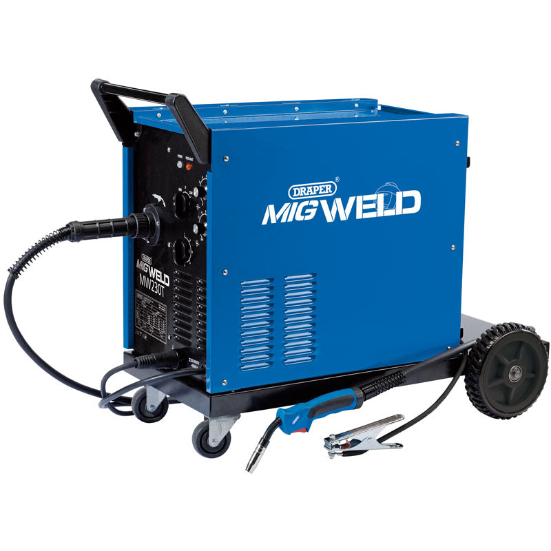 Draper Gas/Gasless MIG Welder, 220A DRA-71093