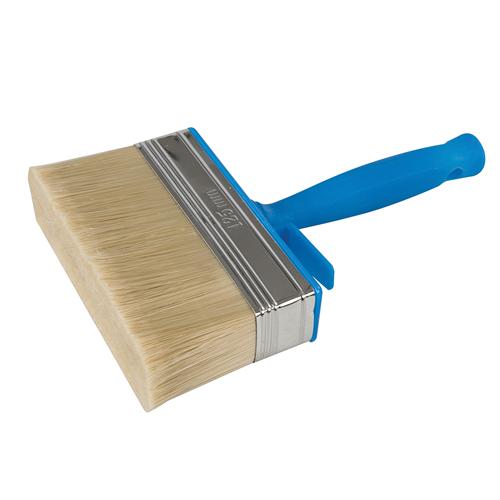 Silverline 2X Shed & Fence Brush 125mm for Woodstain Creosote Wood Preservative