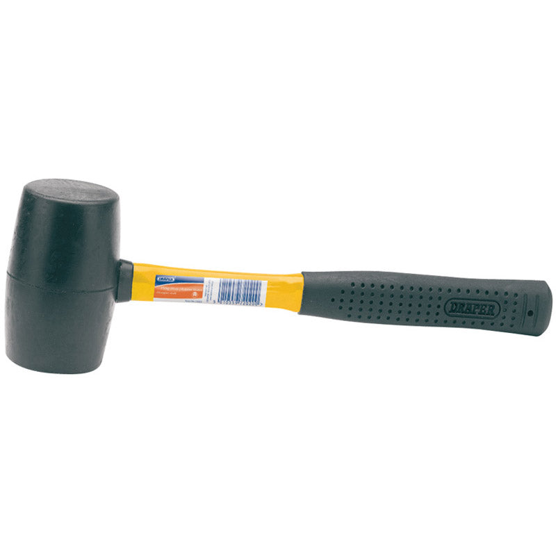 Draper Rubber Mallet with Fibreglass Shaft, 680g/24oz DRA-72020
