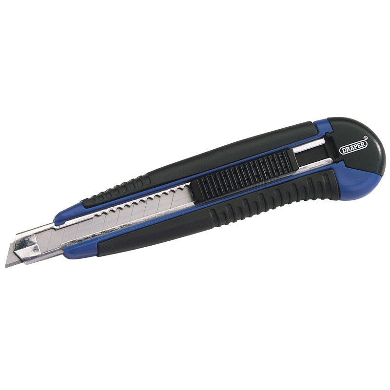 Draper Retractable Knife with 12 Segment Blade, 9mm DRA-72145