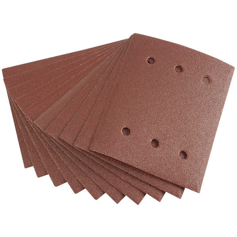 Draper Ten 115 x 145mm 80 Grit Aluminium Oxide Sanding Sheets DRA-73524