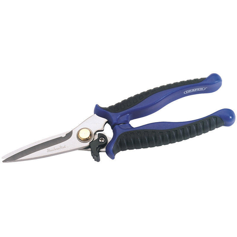 Draper Soft Grip Universal Snips, 200mm DRA-73745
