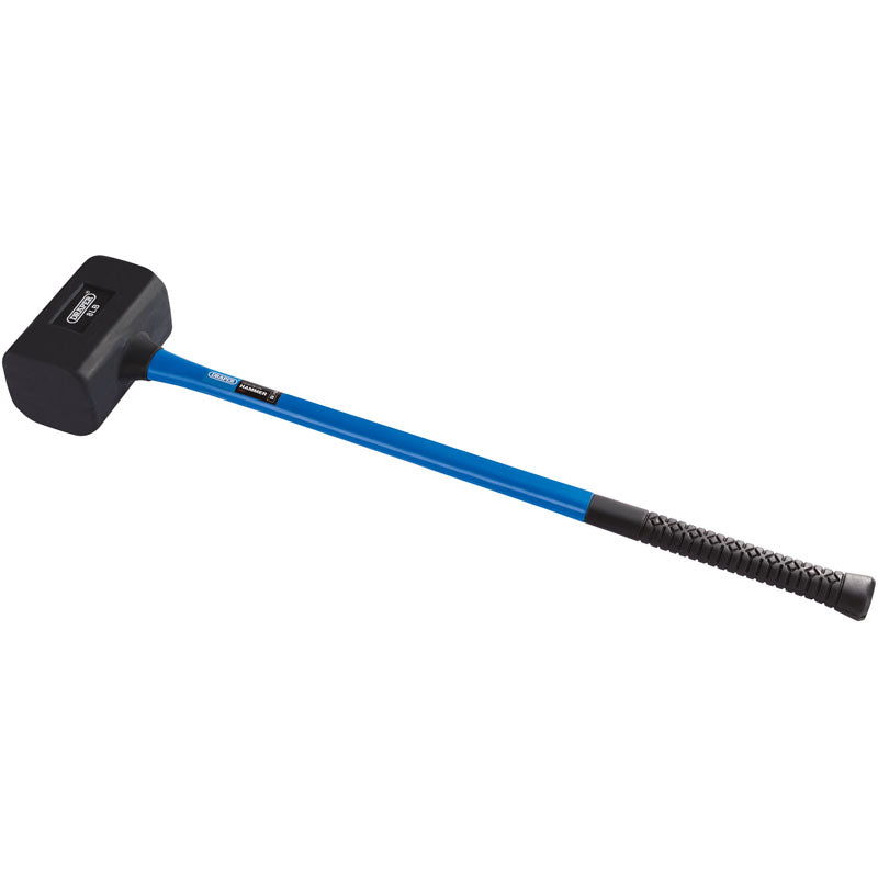 Draper Rubber Dead Blow Hammer with Fibreglass Shafts, 3.6kg/128oz DRA-74318